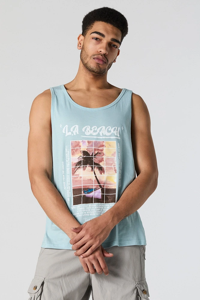 LA Beach Graphic Tank