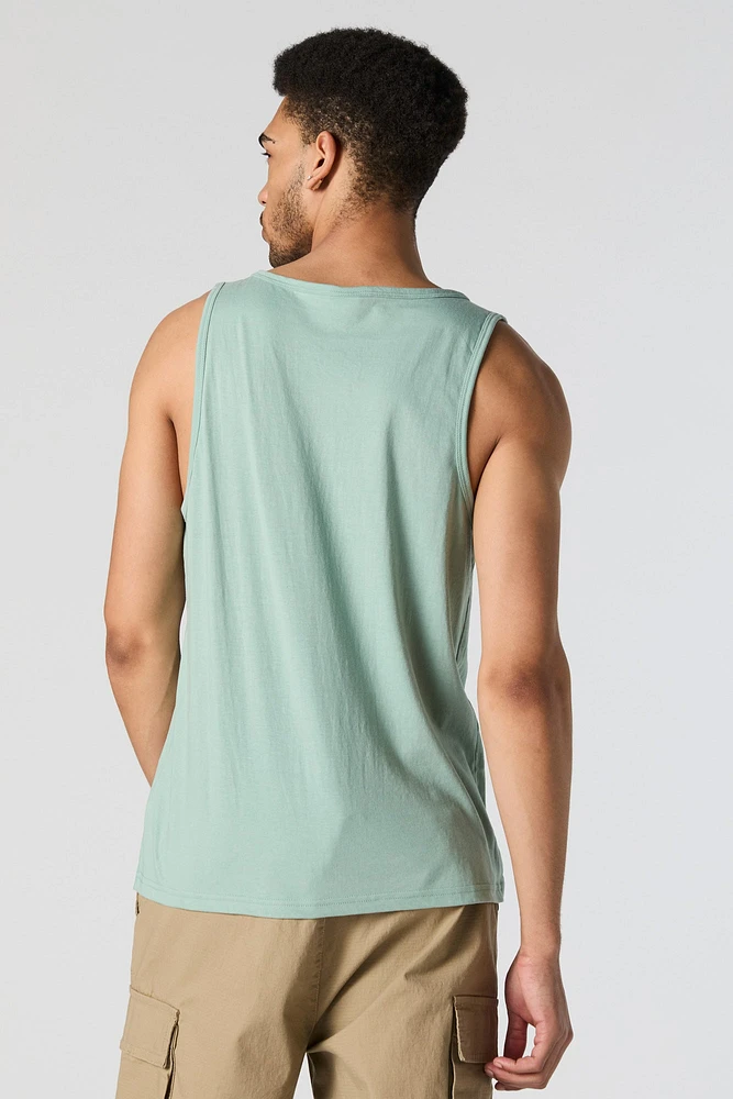 Palm Leaf Graphic Tank