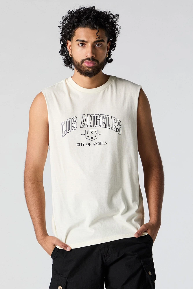 Los Angeles Graphic Muscle Tank