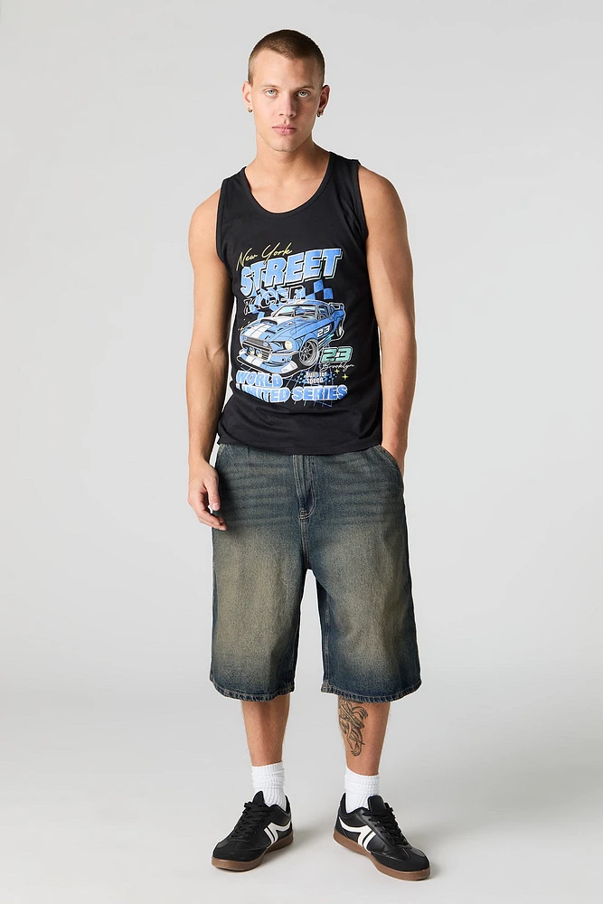 NY Street Racer Graphic Tank