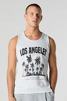 LA California Graphic Tank