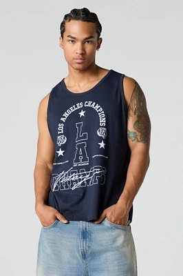 Camisole à imprimé LA Champs