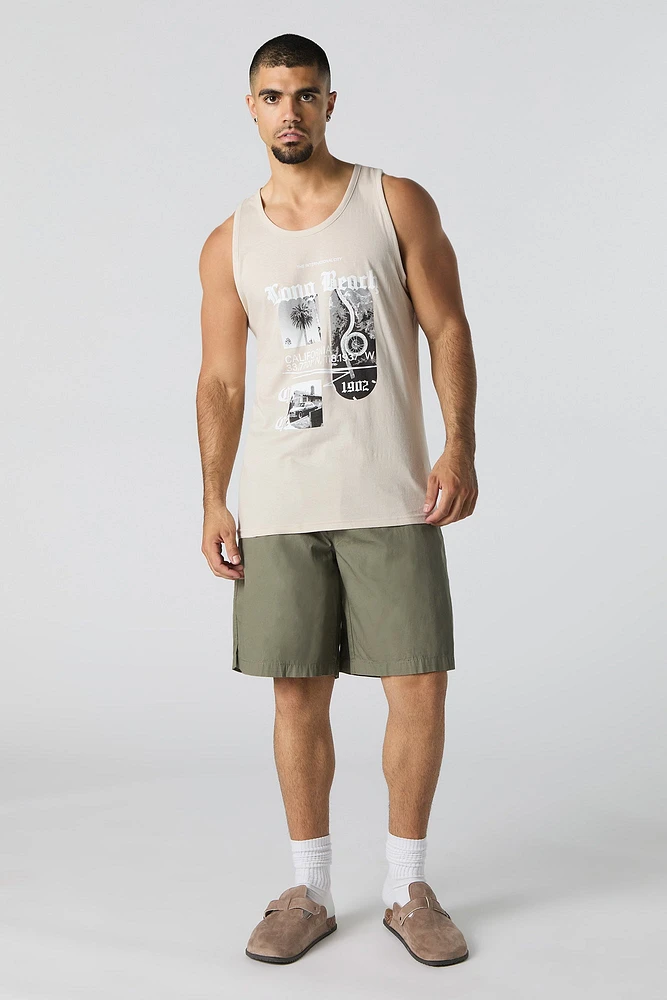 Camisole à imprimé Long Beach California
