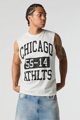 Chicago Athletics Graphic Muscle Shirt