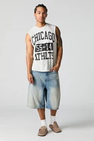 Chicago Athletics Graphic Muscle Shirt