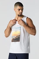 Malibu Graphic Tank