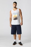 Malibu Graphic Tank