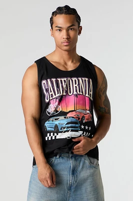 Camisole à imprimé California Racing