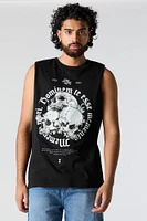 Skulls Graphic Muscle Tank