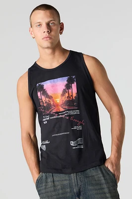 Sunset Graphic Tank