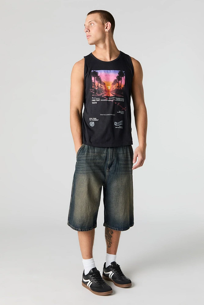 Sunset Graphic Tank
