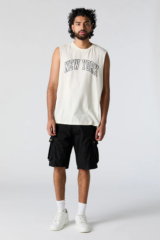 New York Graphic Muscle Tank