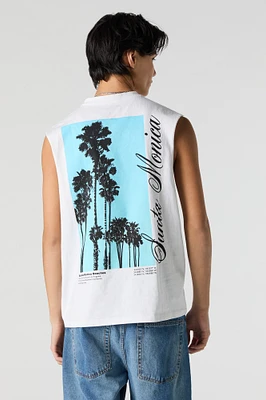 Santa Monica Graphic Muscle Tank