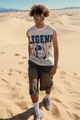 Varsity Football Graphic Muscle Tank