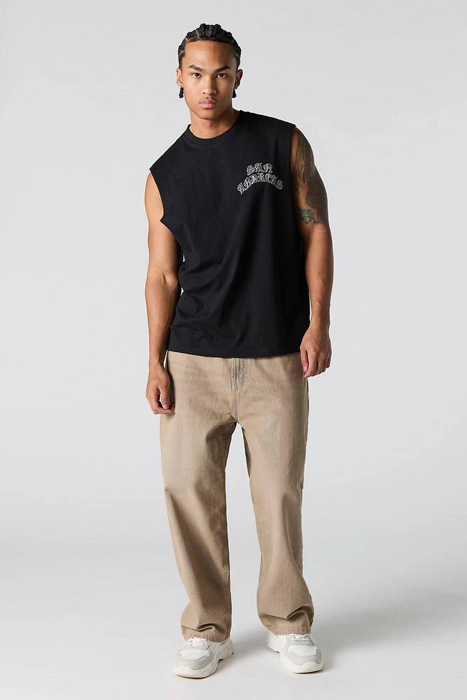 San Andreas Graphic Muscle Tank