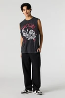 Limitless Graphic Washed Muscle Tank
