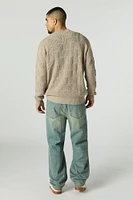 Distressed Rigid Baggy Jean