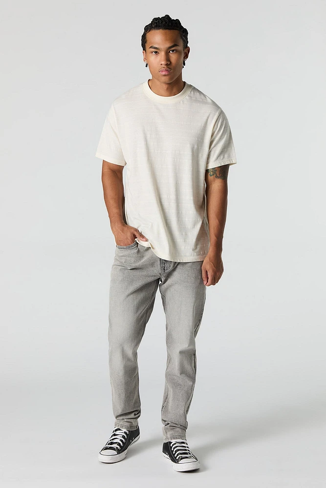 Grey Wash Athletic Jean