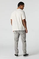 Grey Wash Athletic Jean
