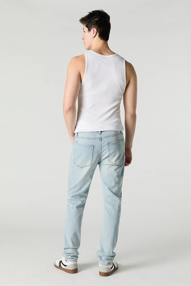 Light Wash Slim Fit Jean