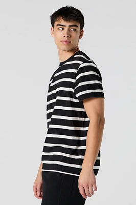 Striped Crewneck T-Shirt