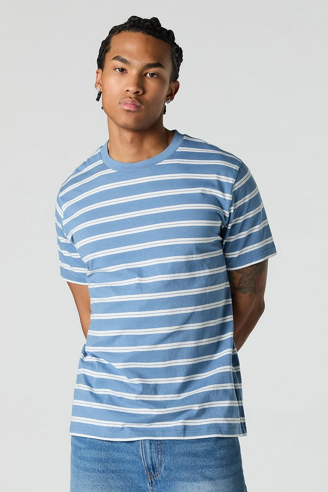 Striped Crewneck T-Shirt