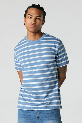 Striped Crewneck T-Shirt