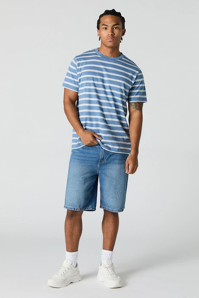 Striped Crewneck T-Shirt