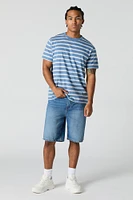 Striped Crewneck T-Shirt