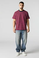 T-shirt rayé ras du cou