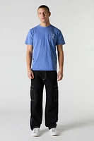 Embroidered Washed T-Shirt