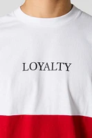 T-shirt avec blocs de couleurs
