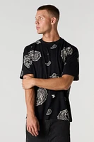 Paisley Print T-Shirt