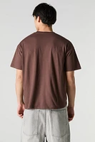 Solid Relaxed Crewneck T-Shirt