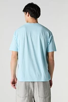 Solid Relaxed Crewneck T-Shirt