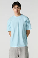 Solid Relaxed Crewneck T-Shirt