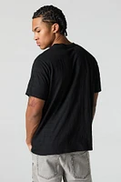 T-shirt texturé ray