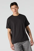 Textured Striped T-Shirt