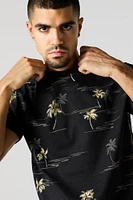 Palm Tree Print T-Shirt