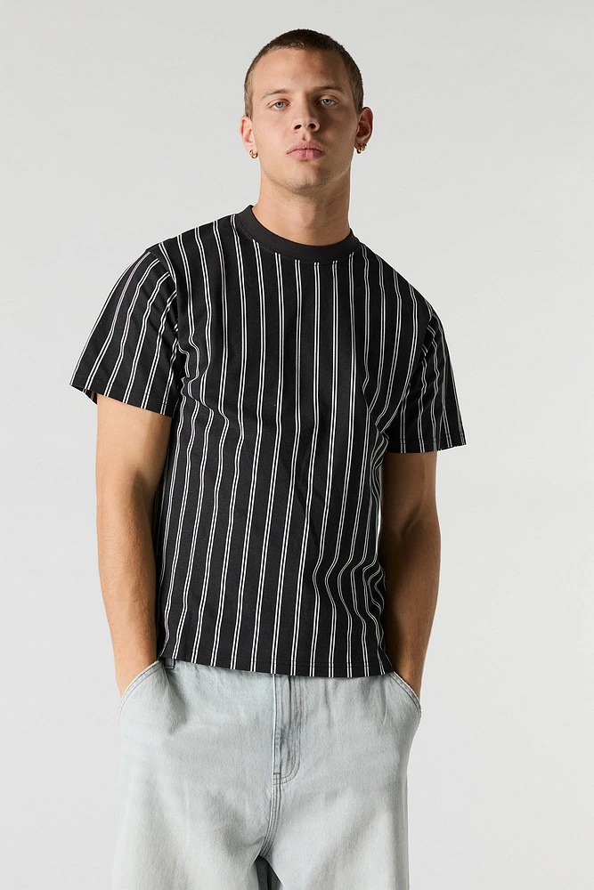 Striped Crewneck T-Shirt