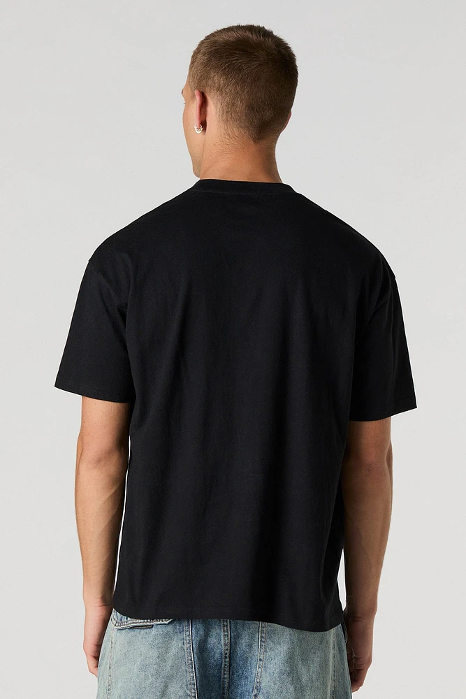 T-shirt décontracté uni