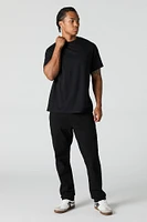 Solid Crewneck T-Shirt