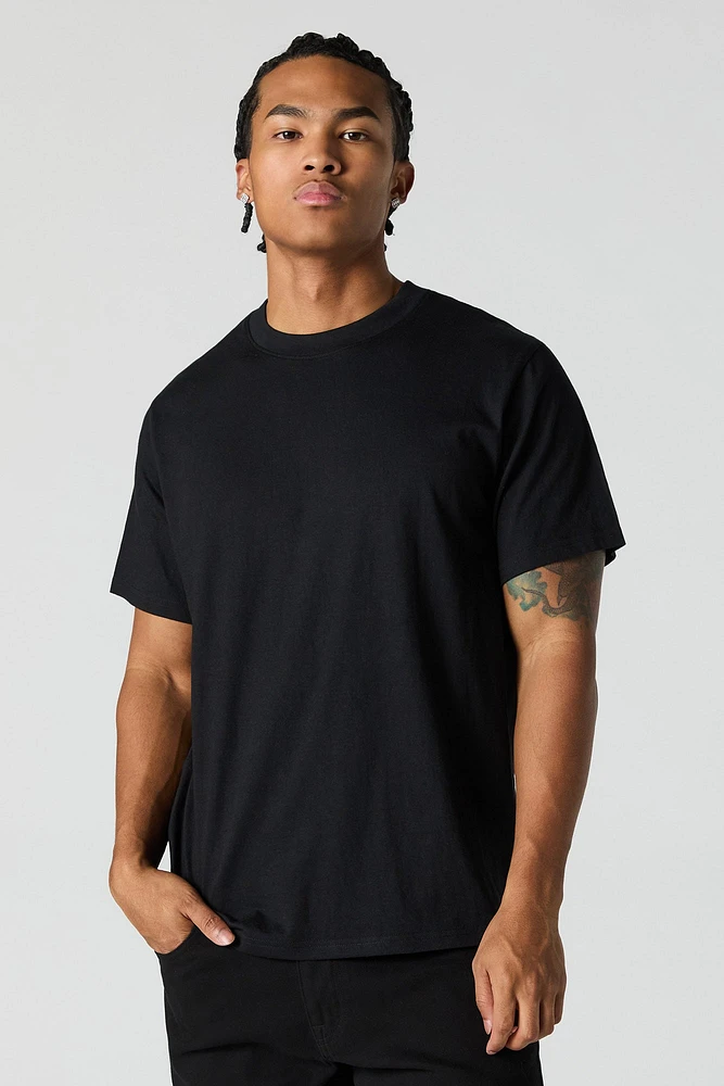 Solid Crewneck T-Shirt