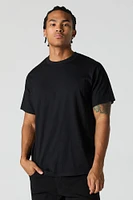 Solid Crewneck T-Shirt