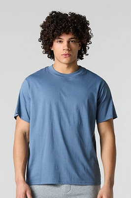 Solid Crewneck T-Shirt