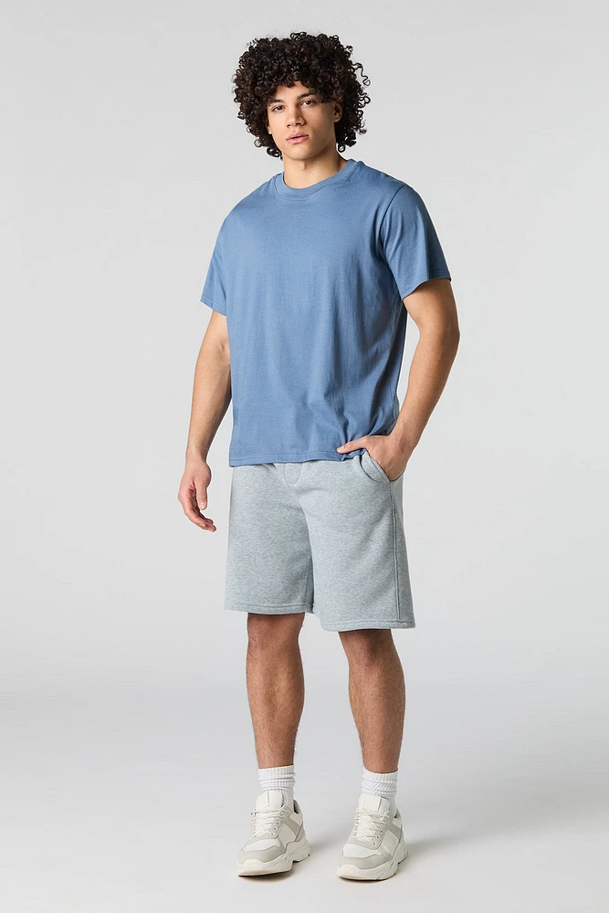 T-shirt uni ras du cou