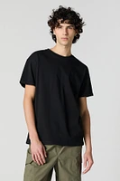 Rolled Sleeve Crewneck T-Shirt