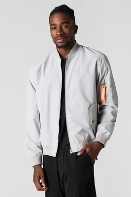 Blouson aviateur en nylon