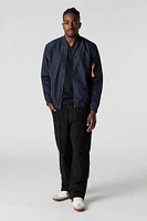 Nylon Bomber Jacket