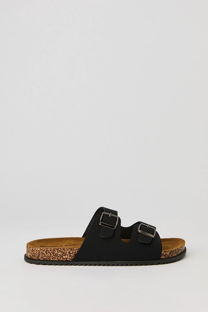 Buckled Cork Sandal